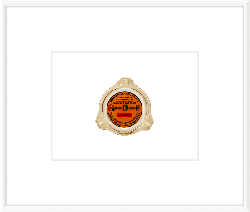 Growe Glass Co Ashtray Wall Art