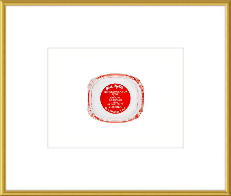 Pete Ogle's Horseshoe Club Ashtray Wall Art