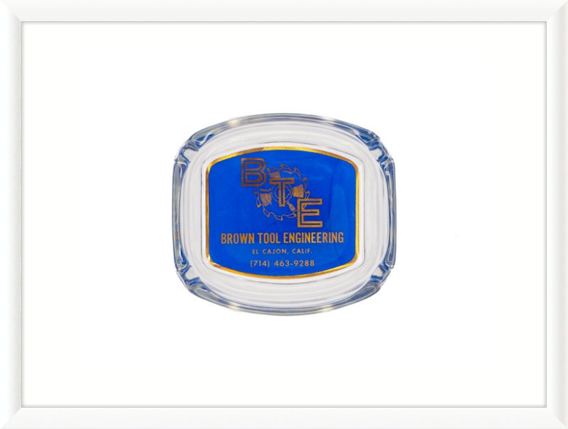 Brown Tool Engineering Ashtray Wall Art