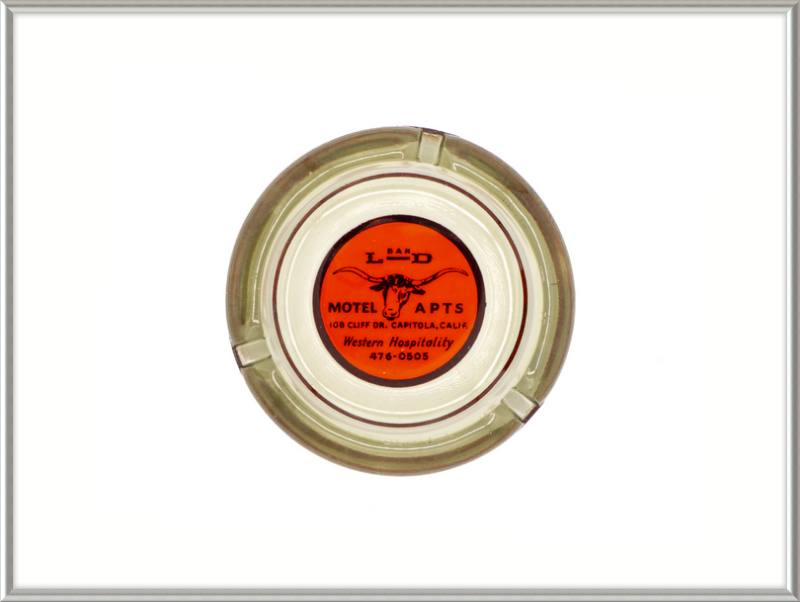 L Bar D Motel Apts Ashtray Wall Art