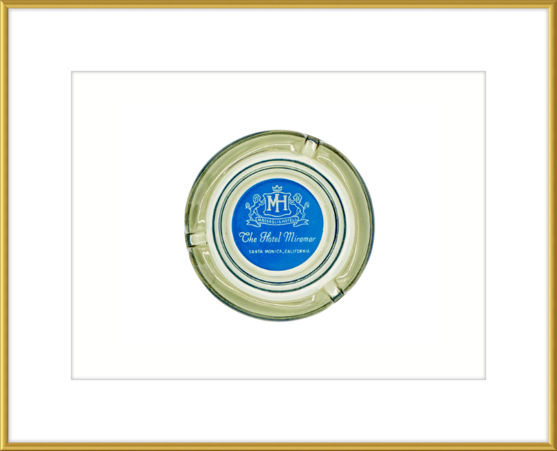 The Hotel Miramar Ashtray Wall Art