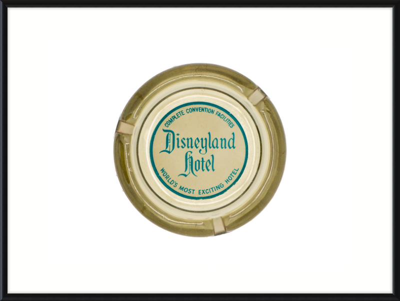 Disneyland Hotel Ashtray Wall Art