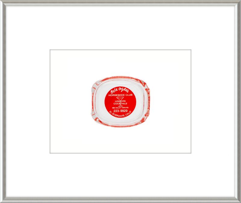 Pete Ogle's Horseshoe Club Ashtray Wall Art