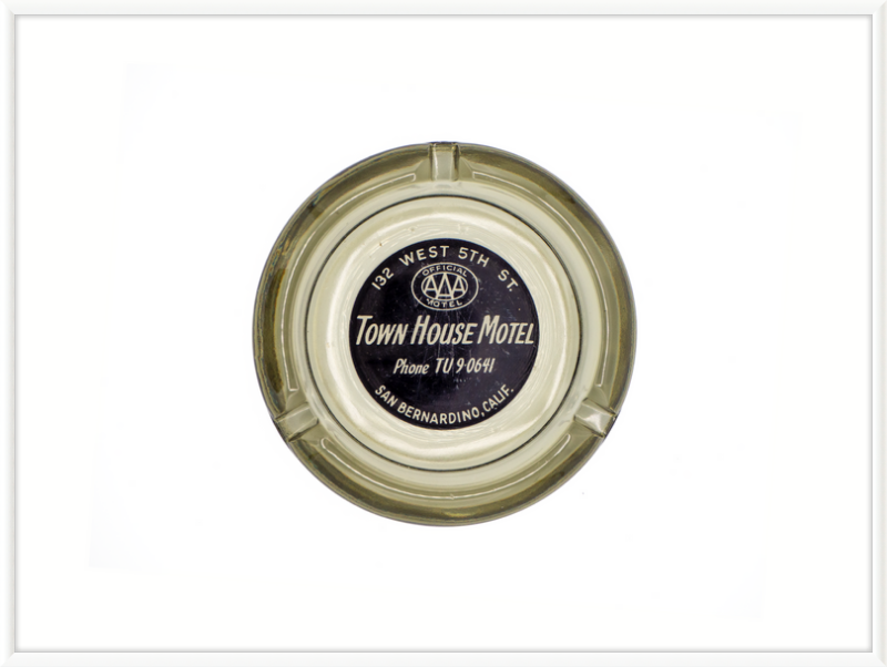Town House Motel Ashtray Wall Art