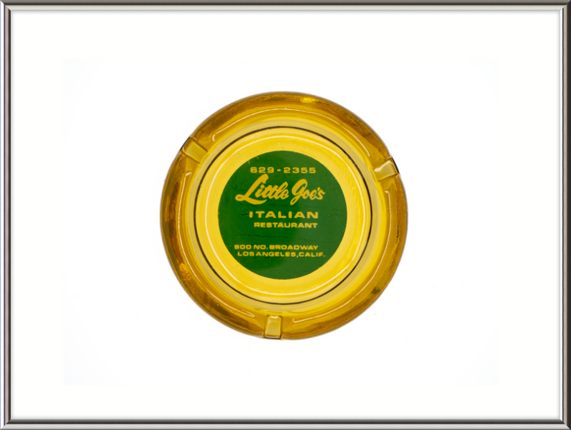 Little Joe's Italian Restaurant Ashtray Wall Art
