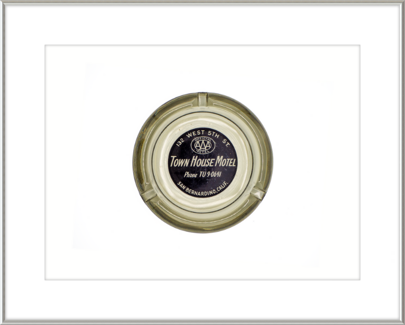 Town House Motel Ashtray Wall Art