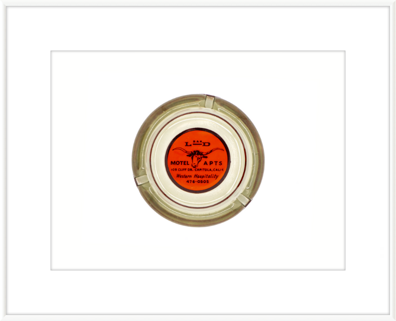 L Bar D Motel Apts Ashtray Wall Art