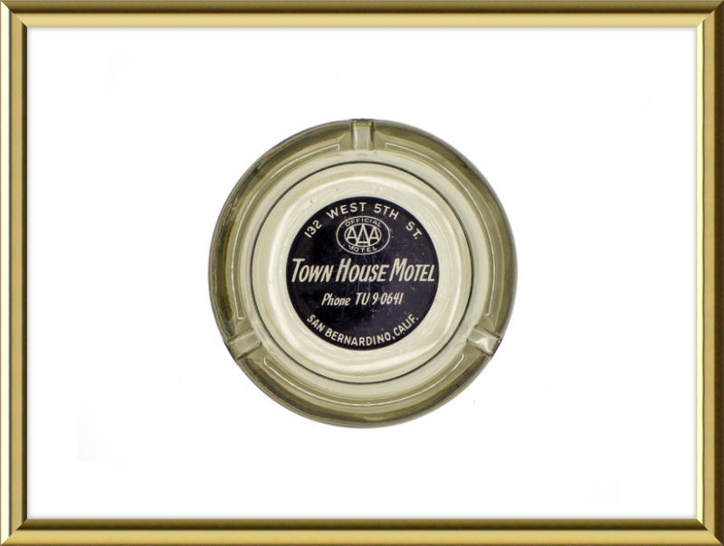 Town House Motel Ashtray Wall Art