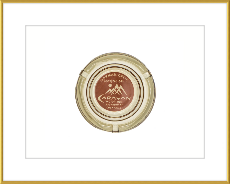 Caravan Motor Inn Ashtray Wall Art