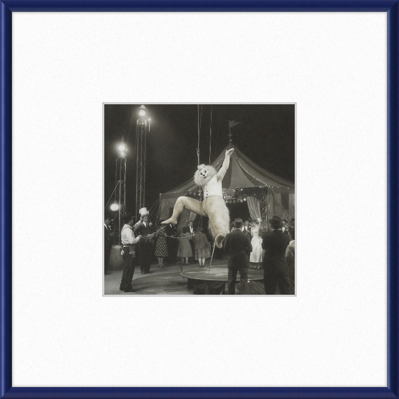1900's Circus Oddity Framed Wall Art