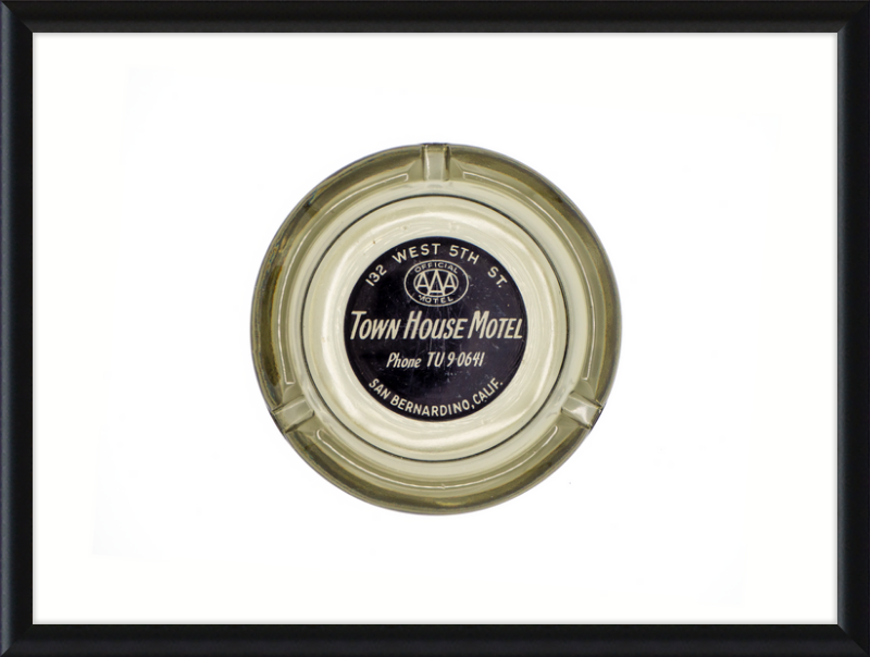 Town House Motel Ashtray Wall Art