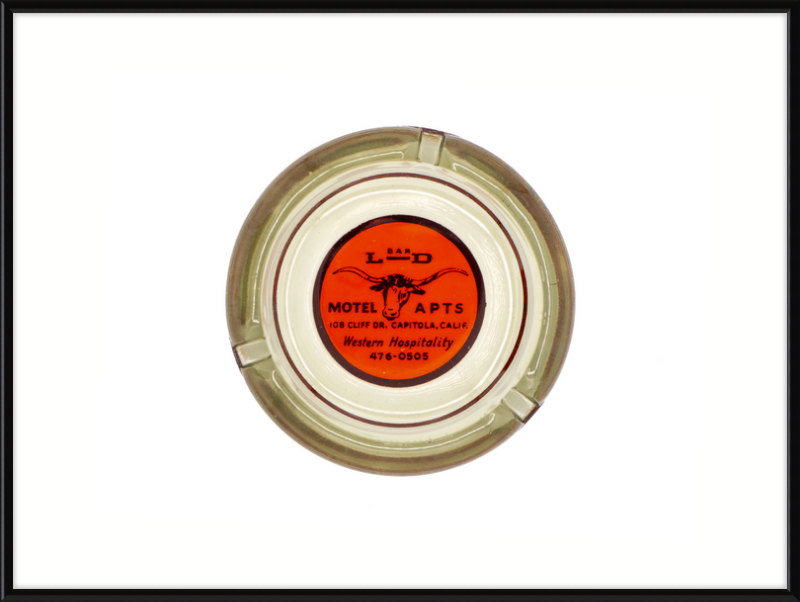 L Bar D Motel Apts Ashtray Wall Art