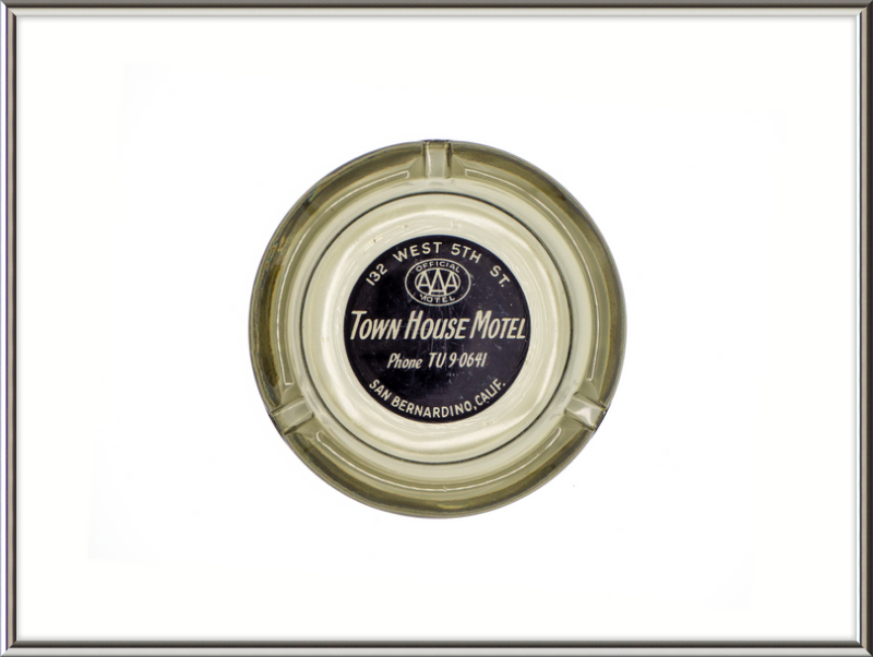 Town House Motel Ashtray Wall Art