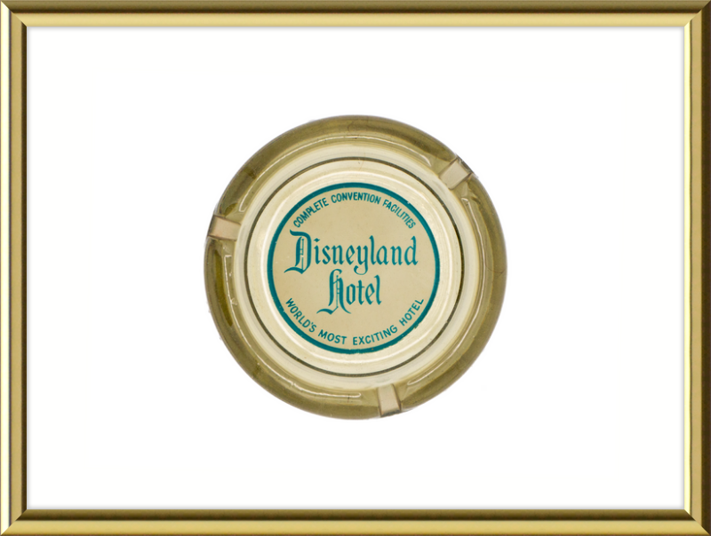 Disneyland Hotel Ashtray Wall Art