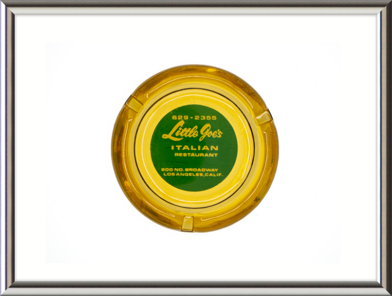 Little Joe's Italian Restaurant Ashtray Wall Art