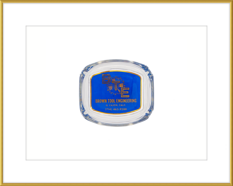 Brown Tool Engineering Ashtray Wall Art