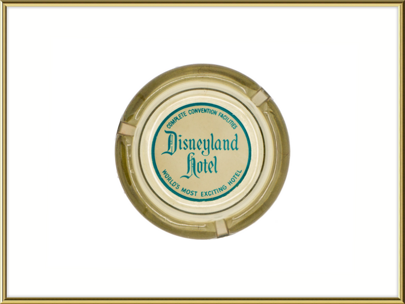 Disneyland Hotel Ashtray Wall Art