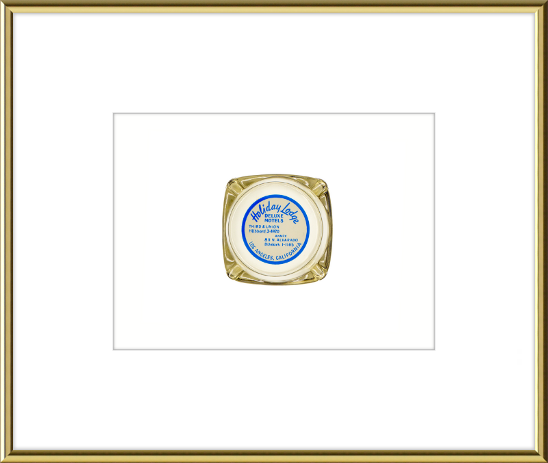 Holiday Lodge Deluxe Motels Ashtray Wall Art
