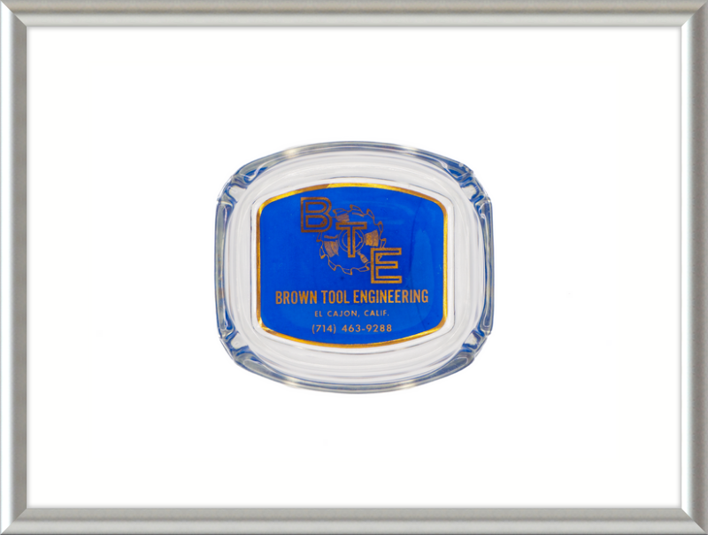 Brown Tool Engineering Ashtray Wall Art