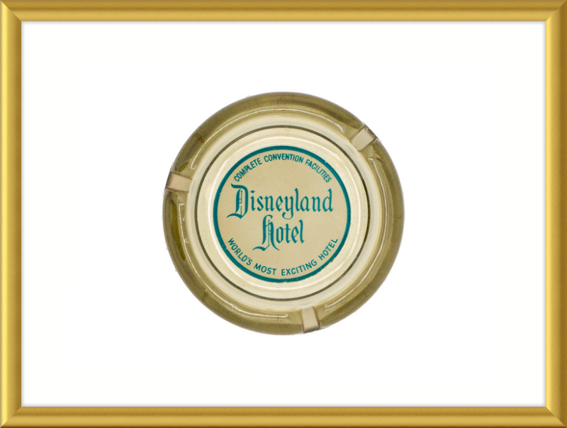 Disneyland Hotel Ashtray Wall Art