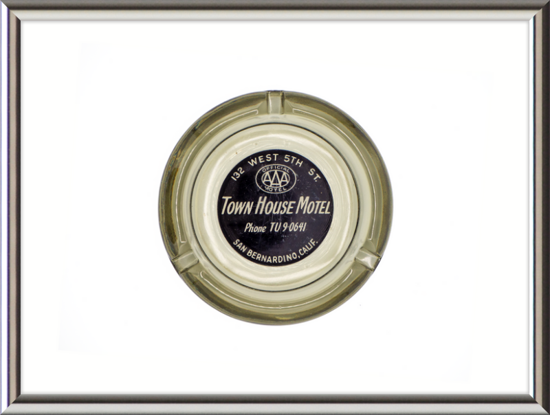 Town House Motel Ashtray Wall Art