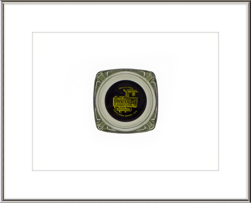 The Kettle Restaurant Ashtray Wall Art