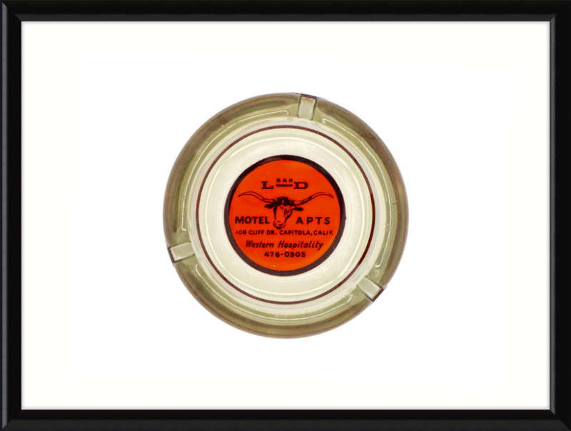 L Bar D Motel Apts Ashtray Wall Art