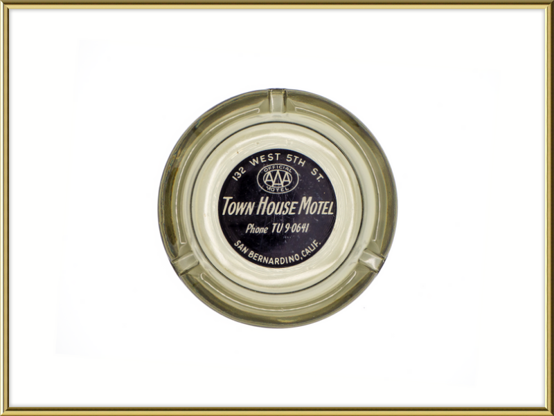 Town House Motel Ashtray Wall Art