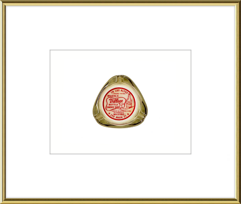 Maehl's Village Bottle & Smoke Shop Ashtray Wall Art
