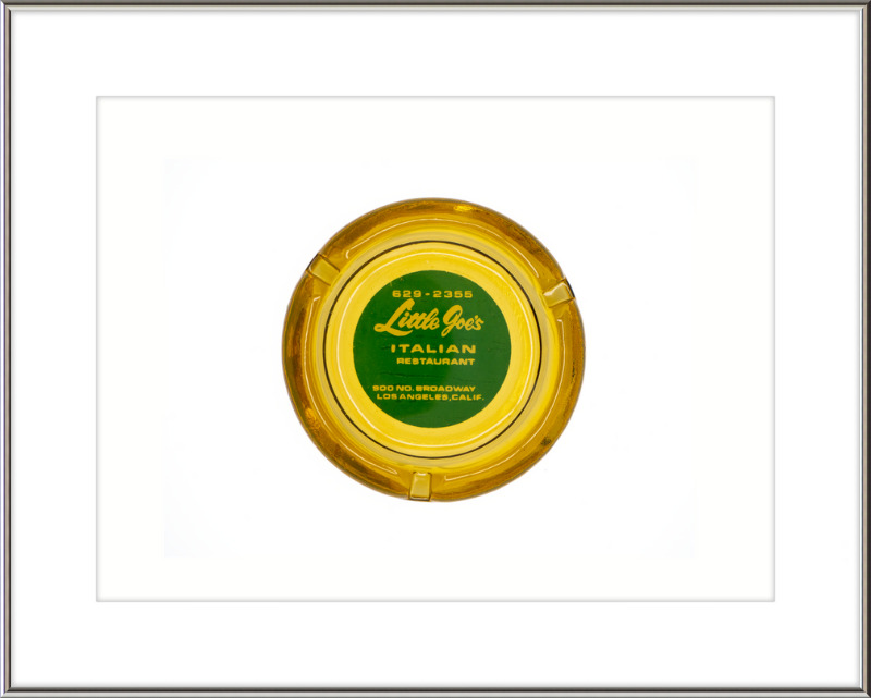 Little Joe's Italian Restaurant Ashtray Wall Art
