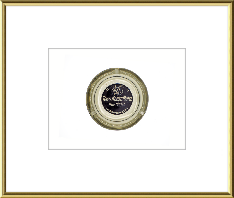 Town House Motel Ashtray Wall Art
