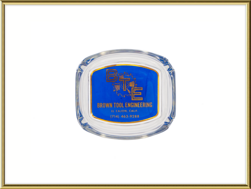 Brown Tool Engineering Ashtray Wall Art