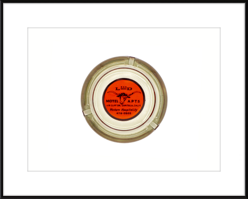 L Bar D Motel Apts Ashtray Wall Art