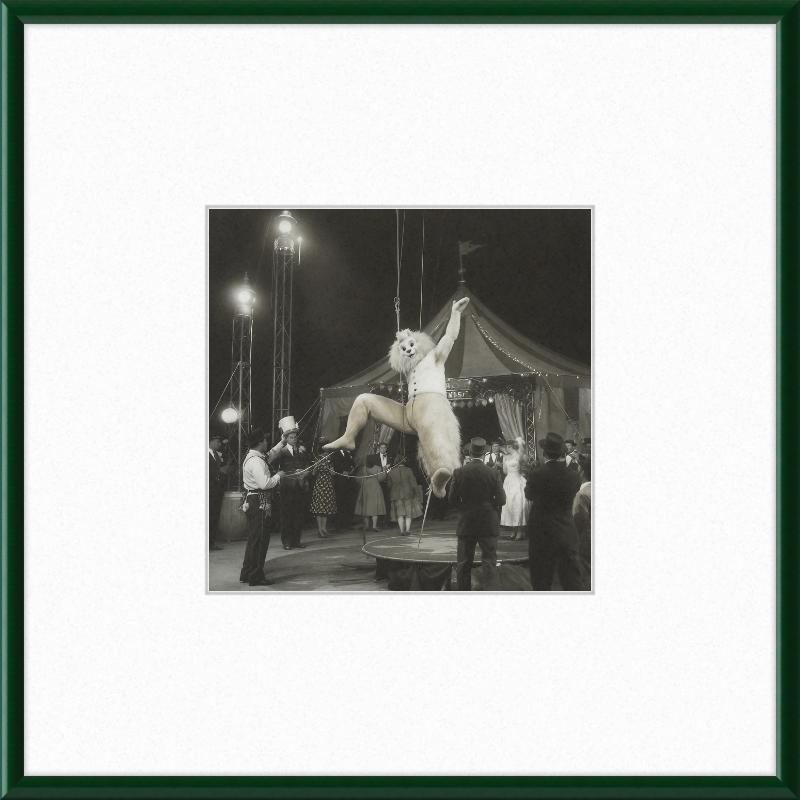 1900's Circus Oddity Framed Wall Art