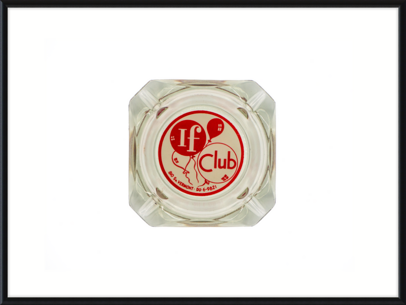 If Club Ashtray Wall Art