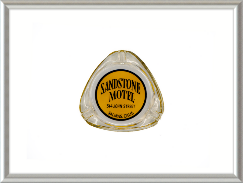 Sandstone Motel Ashtray Wall Art
