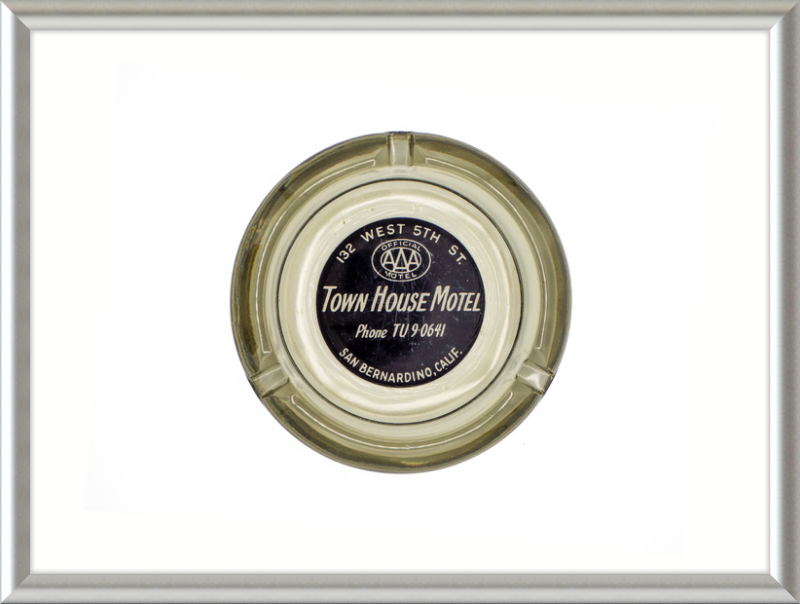 Town House Motel Ashtray Wall Art