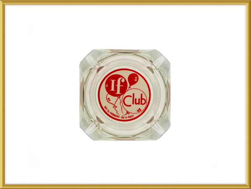 If Club Ashtray Wall Art