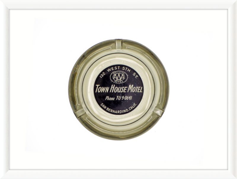 Town House Motel Ashtray Wall Art