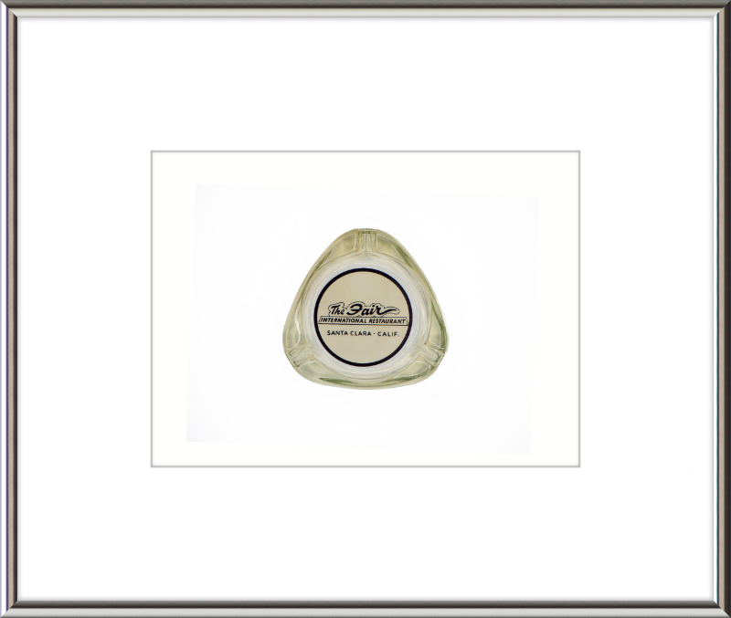 The Fair International Restaurant Ashtray Wall Art