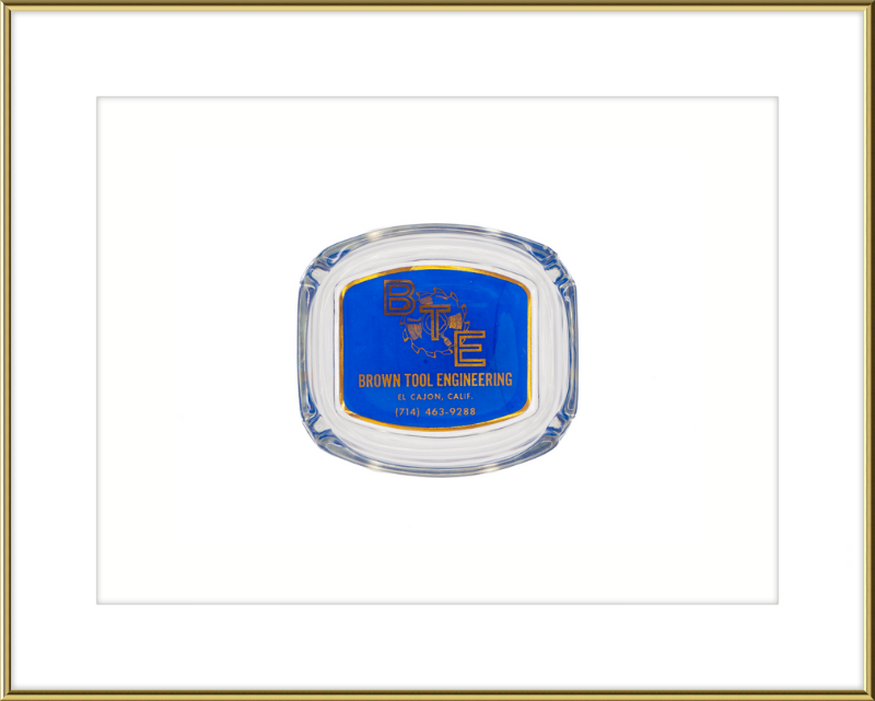 Brown Tool Engineering Ashtray Wall Art