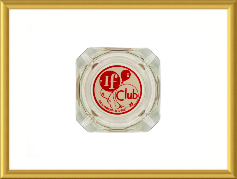 If Club Ashtray Wall Art