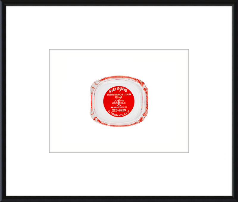 Pete Ogle's Horseshoe Club Ashtray Wall Art