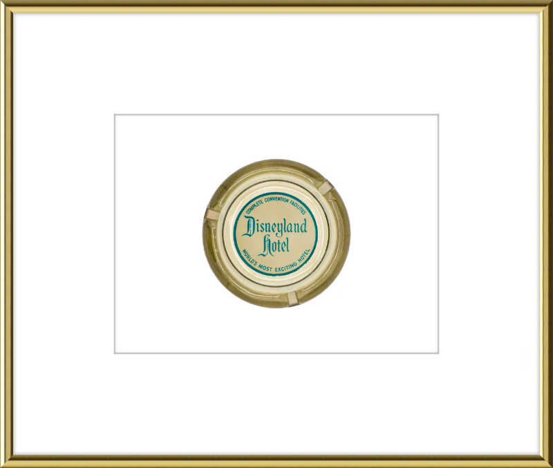 Disneyland Hotel Ashtray Wall Art