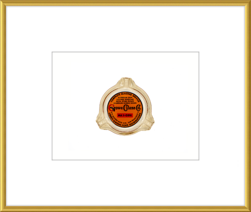Growe Glass Co Ashtray Wall Art