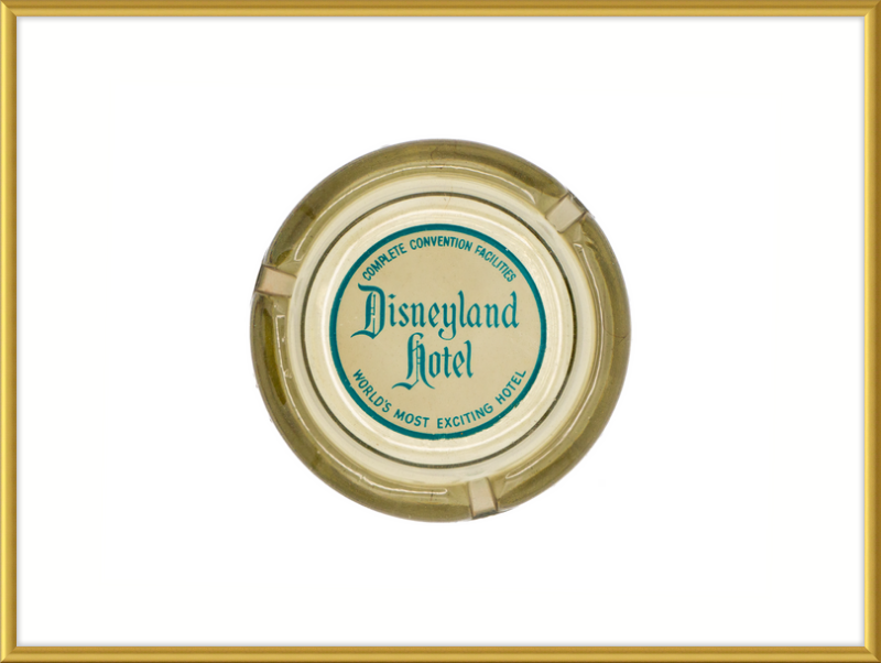 Disneyland Hotel Ashtray Wall Art