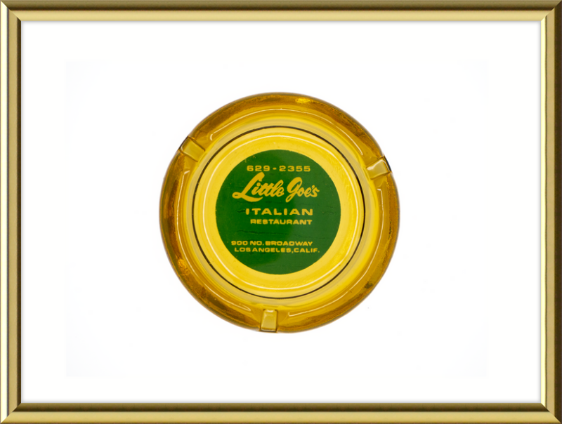 Little Joe's Italian Restaurant Ashtray Wall Art