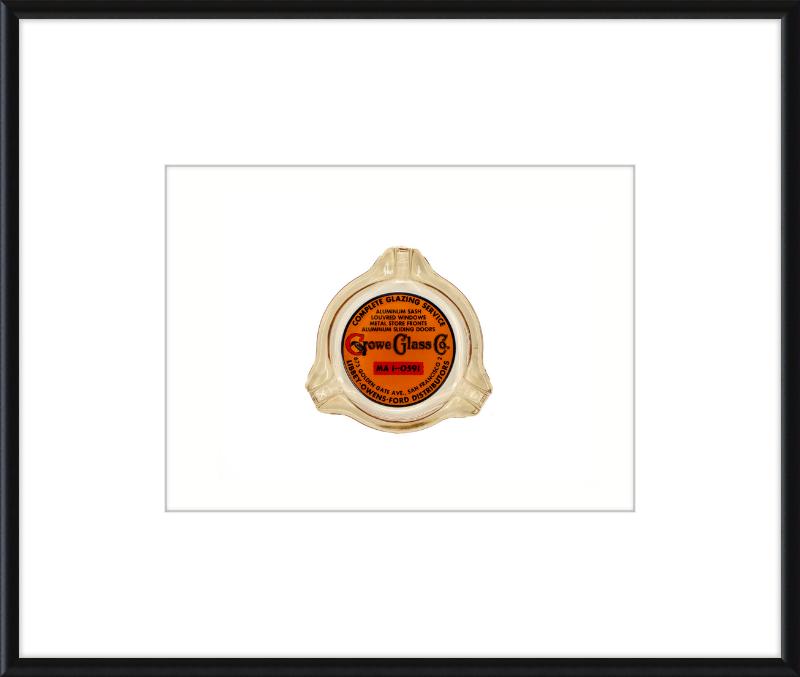 Growe Glass Co Ashtray Wall Art