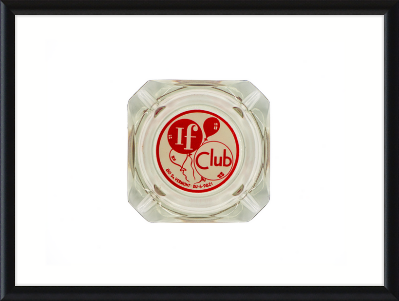 If Club Ashtray Wall Art