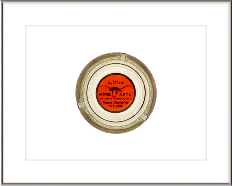 L Bar D Motel Apts Ashtray Wall Art